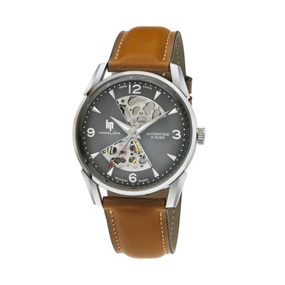MONTRE LIP : HIMALAYA AUTOMATIQUE GRIS 40 MM SABLIER 671572