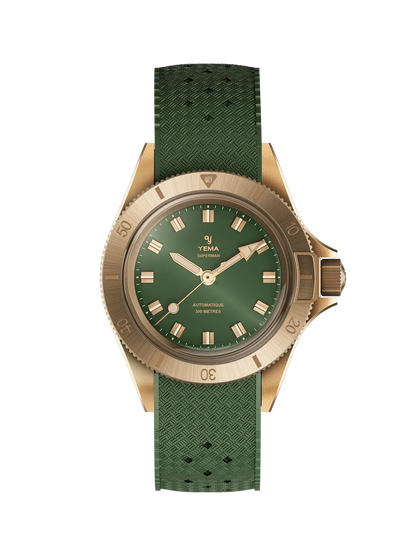 Montre Yema : Superman Bronze Vert CMM.10