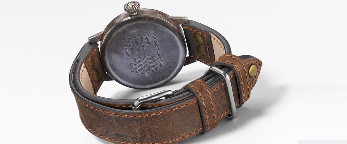 RELOJ LACO: PILOT WATCH ORIGINAL ERBSTÜCK BLANCO