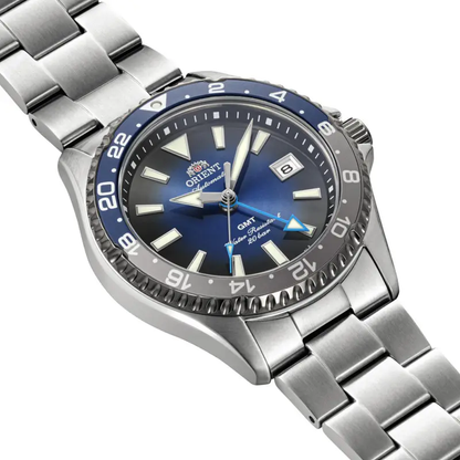 Montre Orient : Mako GMT Bleu RA-BC0005L