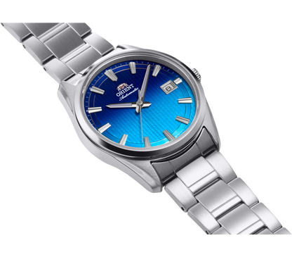 MONTRE ORIENT : STRETTO BLEU DÉGRADÉ ÉDITION LIMITÉE RA-AC0R09L