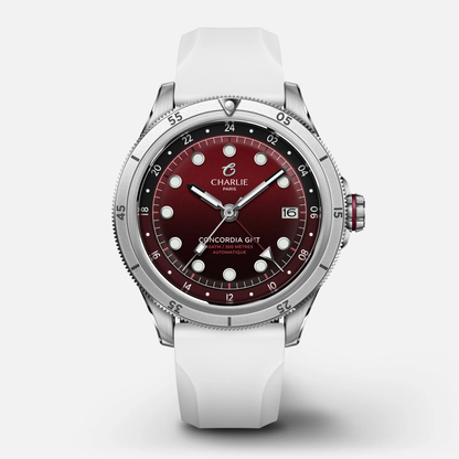 Montre Charlie Paris : Concordia GMT Automatique Bordeaux