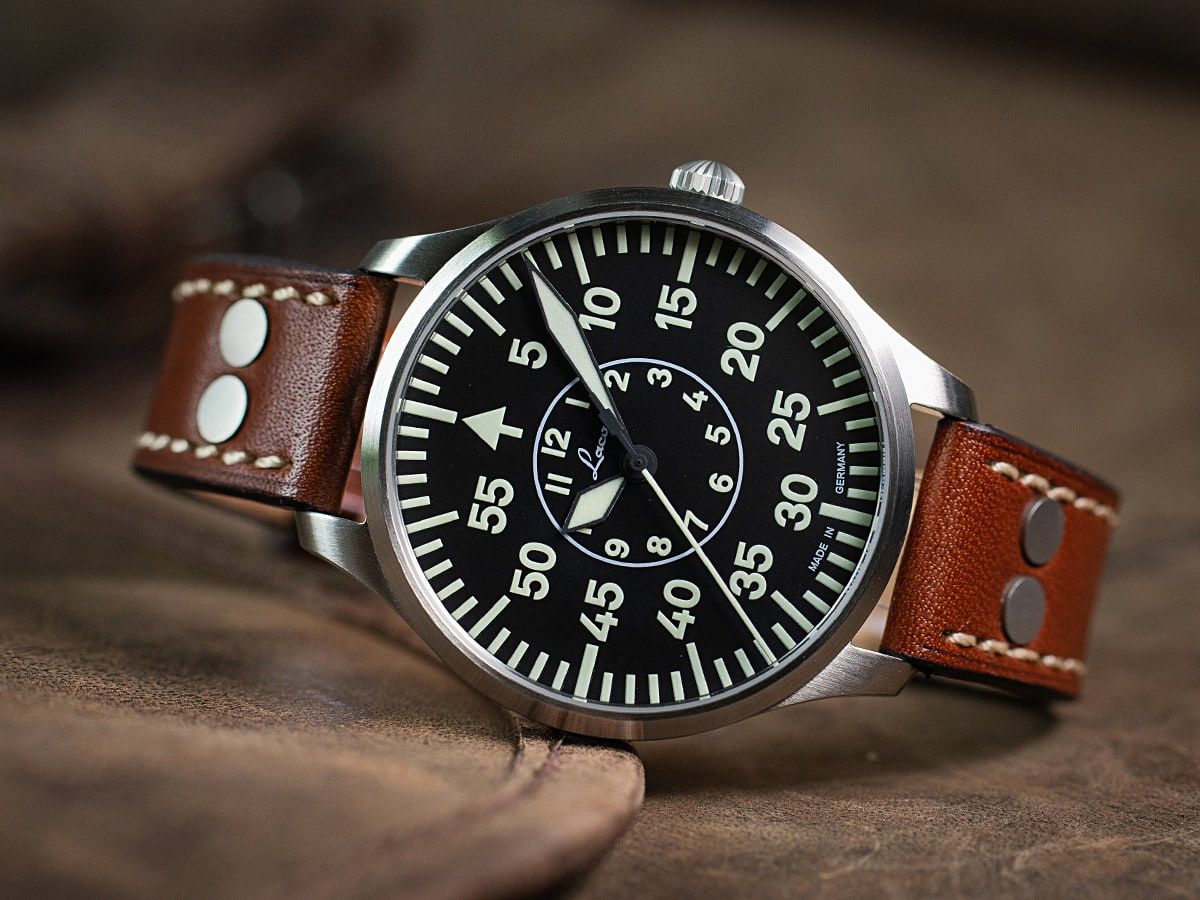 RELOJ LACO: PILOT WATCHES BASIC CUARZO ZÚRICH 2 NEGRO