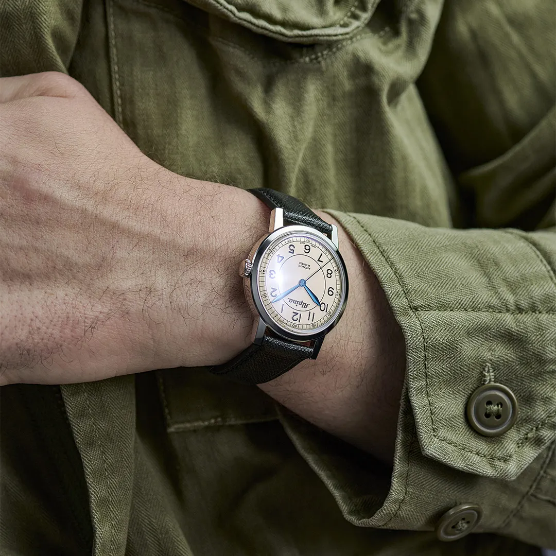 MONTRE ALPINA : HERITAGE AUTOMATIQUE 38 MM AL-520BG3SH6