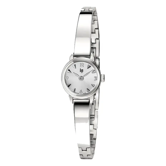 Montre LIP : Henriette Blanc & Argent 671629