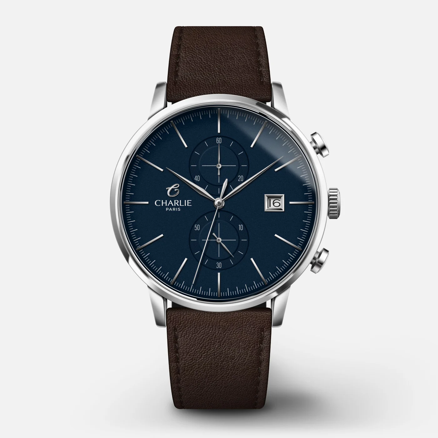 CHARLIE PARIS : HORIZON CHRONOGRAPHE BLEU