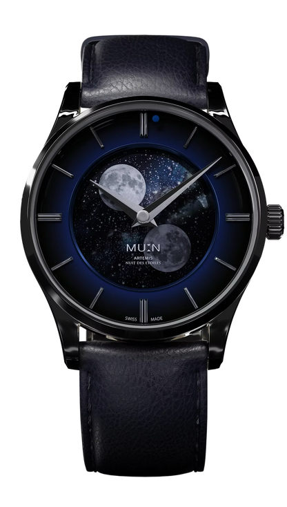 Montre Mu:n : Nuit des Étoiles 38 mm NDE91
