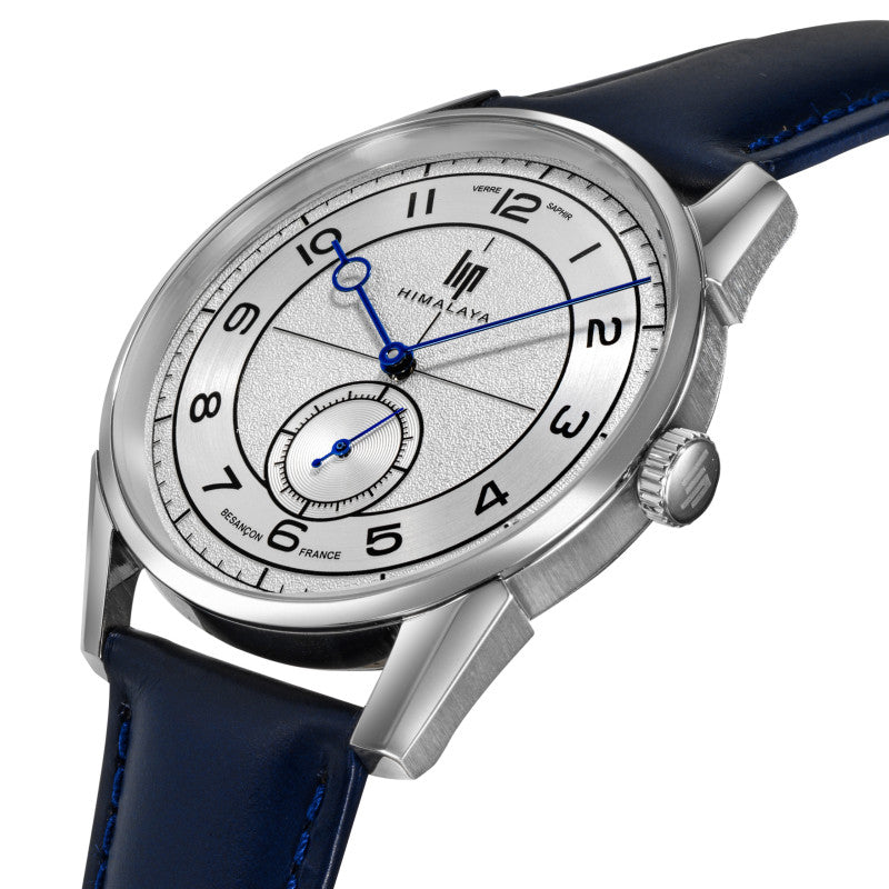 MONTRE LIP : HIMALAYA CLASSIQUE SILVER 40 MM