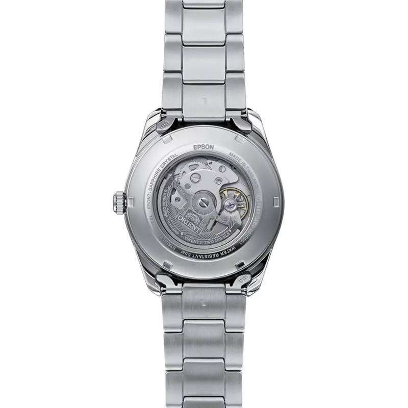 MONTRE ORIENT : STRETTO SUN & MOON BLANCHE & OR RA-AK0312S