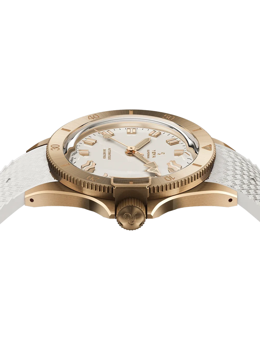 Montre Yema : Superman Bronze Blanc CMM.10