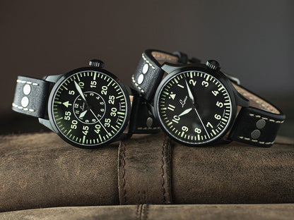 RELOJ LACO: PILOT WATCHES BASIC AUTOMATIC ALTENBURG NEGRO