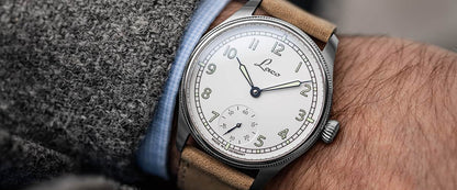 MONTRE LACO : NAVY WATCHES CUXHAVEN 42.5 BLANC 862104.2