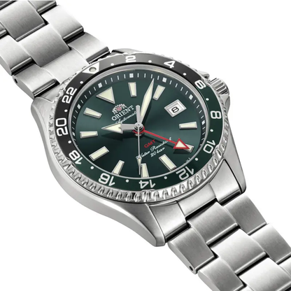Montre Orient : Mako GMT Vert RA-BC0002E