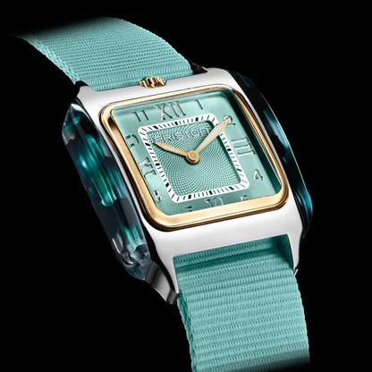 MONTRE BRISTON : STREAMLINER KENNEDY SPRING OR & VERT D'EAU 262030.PYA.UGW.29.NGW