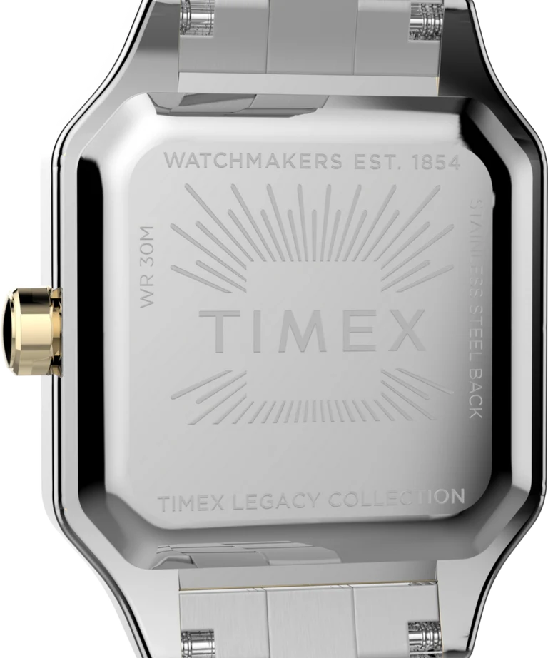 Timex : Addison bicolore blanc 23 mm, vue de présentation