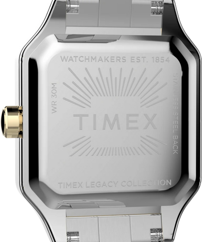 Timex : Addison bicolore blanc 23 mm, vue de présentation