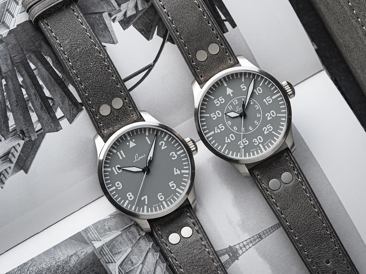 RELOJ LACO: PILOT WATCHES BASIC AUTOMÁTICO AUGSBURG GRIS