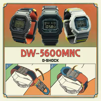 Montre G-Shock : DW-5600MNC-8A2