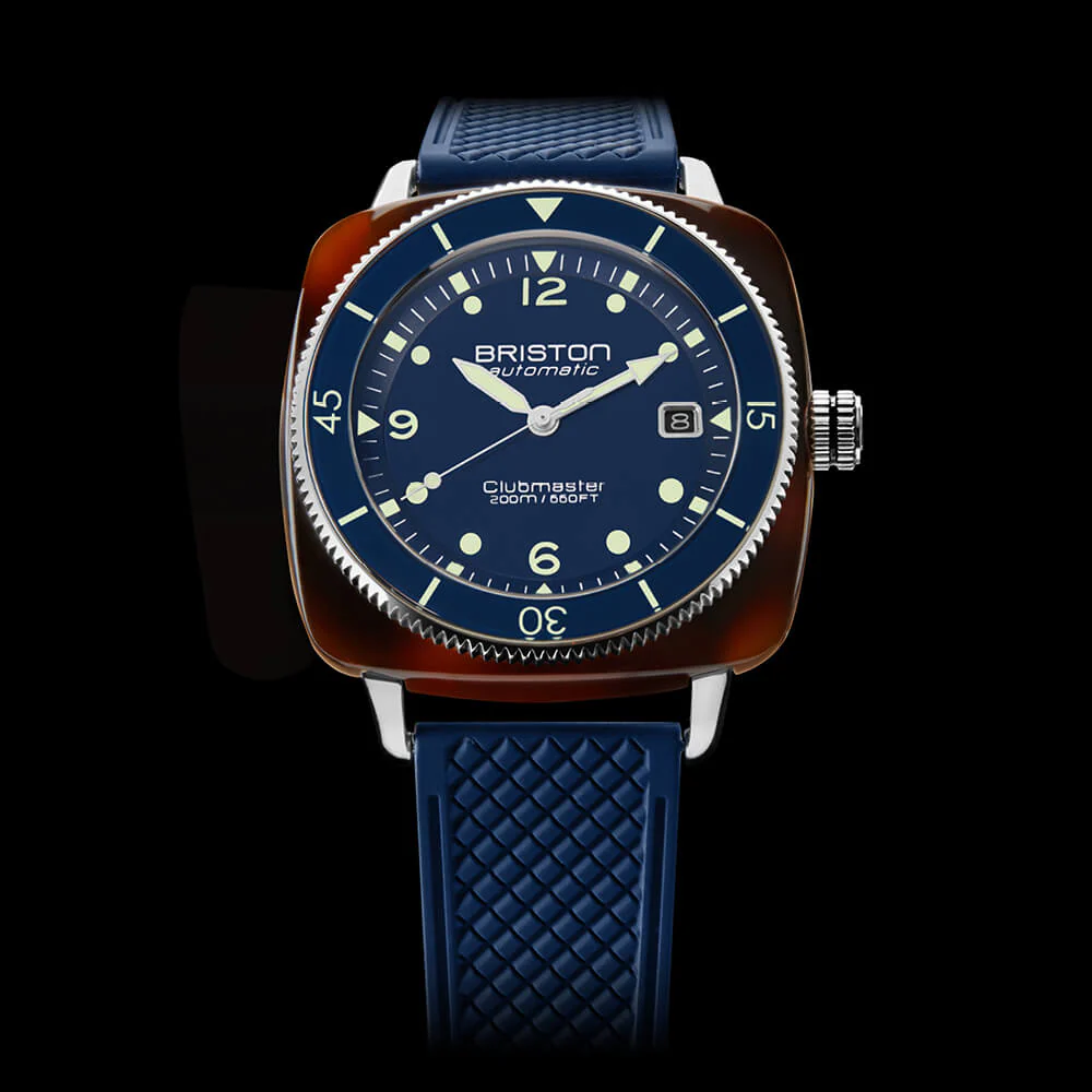RELOJ BRISTON: CLUBMASTER LEGEND DIVER AZUL 241740.SA.T.15.FNB