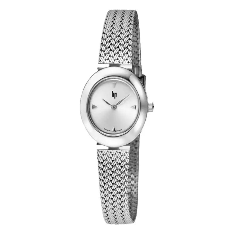 Montre LIP : Juliette Blanc & Argent 671639