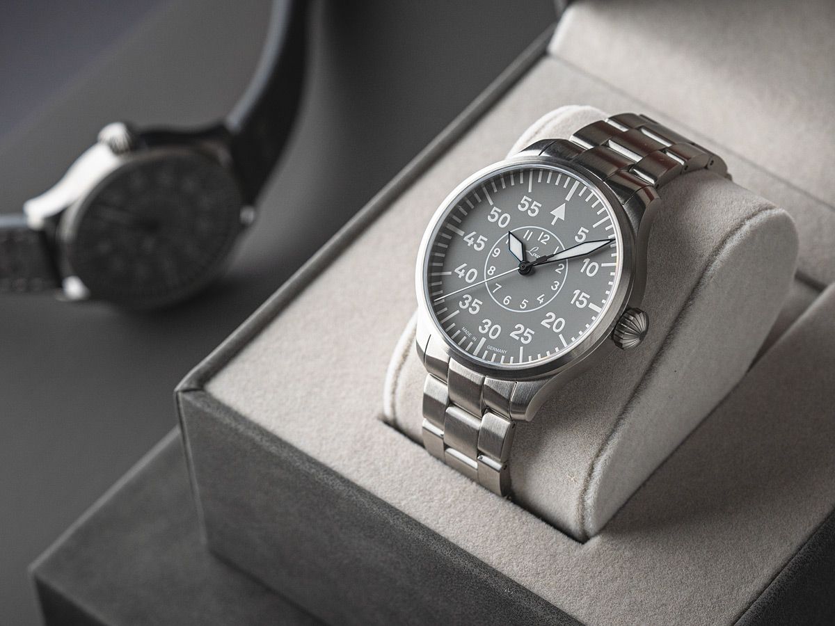 RELOJ LACO: PILOT WATCHES BASIC AUTOMÁTICO AACHEN GRIS