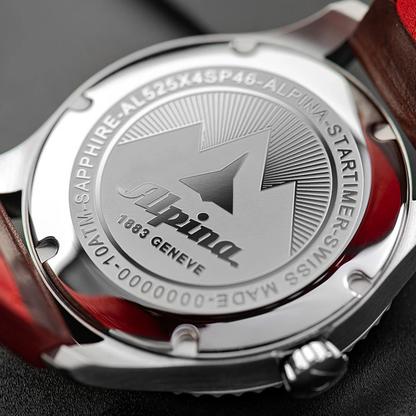 MONTRE ALPINA : STARTIMER PILOT AUTOMATIQUE BLEU AL-525NW4S26
