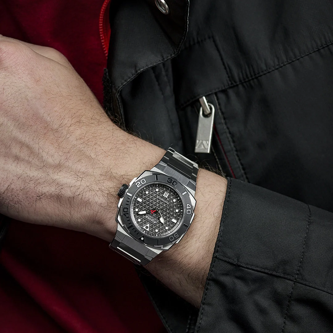 ALPINA WATCH: SEASTRONG DIVER EXTREME AUTOMATIC - BLACK STEEL