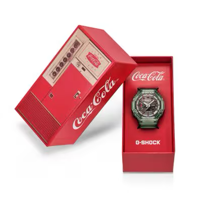 Montre G-SHOCK : GA-2100CC-3A Coca-Cola Collaboration
