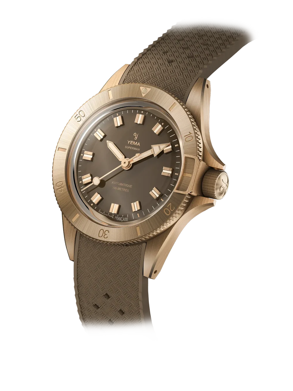 Reloj Yema: Superman Bronce Marrón CMM.10
