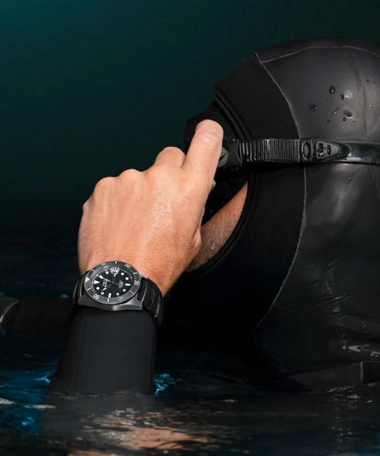 Timex : Deepwater Reef 200 Titanium automatique noir 41 mm, vue de présentation