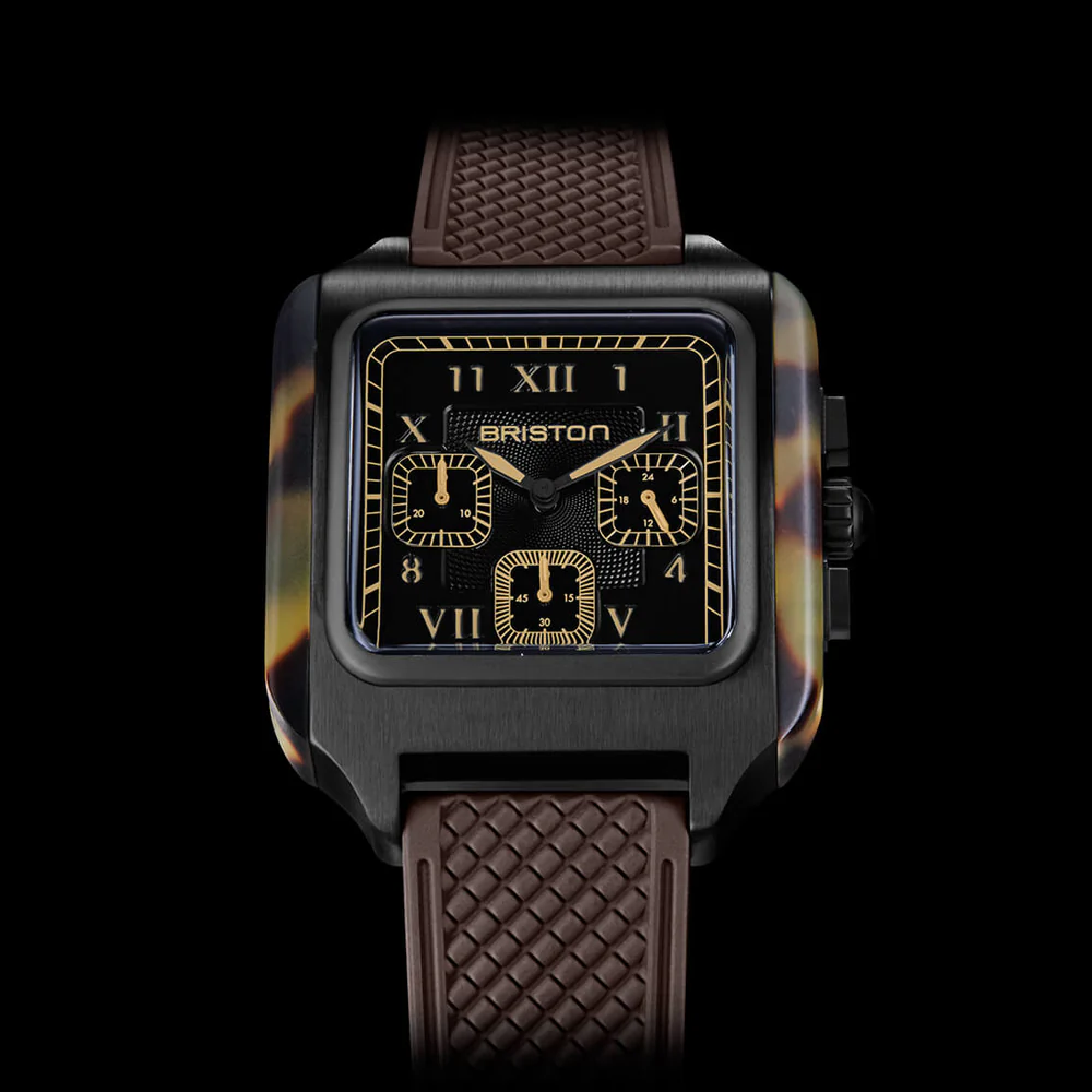 RELOJ BRISTON: STREAMLINER KENNEDY CHRONO SAFARI 261838.PBAM.TS.5.FBR