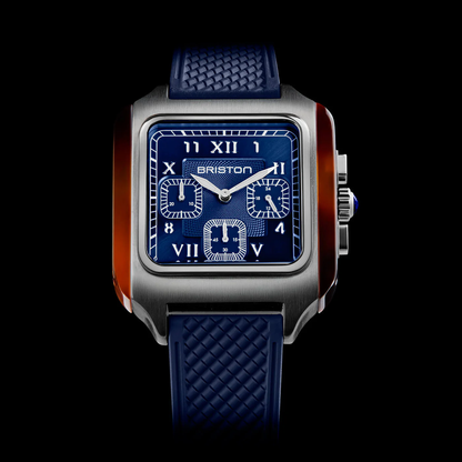 MONTRE BRISTON : STREAMLINER KENNEDY CHRONO BLEU 261838.SA.T.9