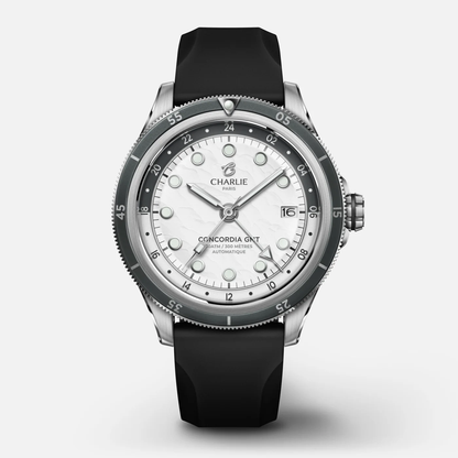 Montre Charlie Paris : Concordia GMT Automatique Toundra