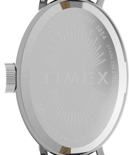 Timex : Cavatina argenté blanc 19 mm, vue de présentation