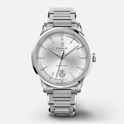 MONTRE CHARLIE PARIS : ALLIANCE AUTOMATIQUE BLANC