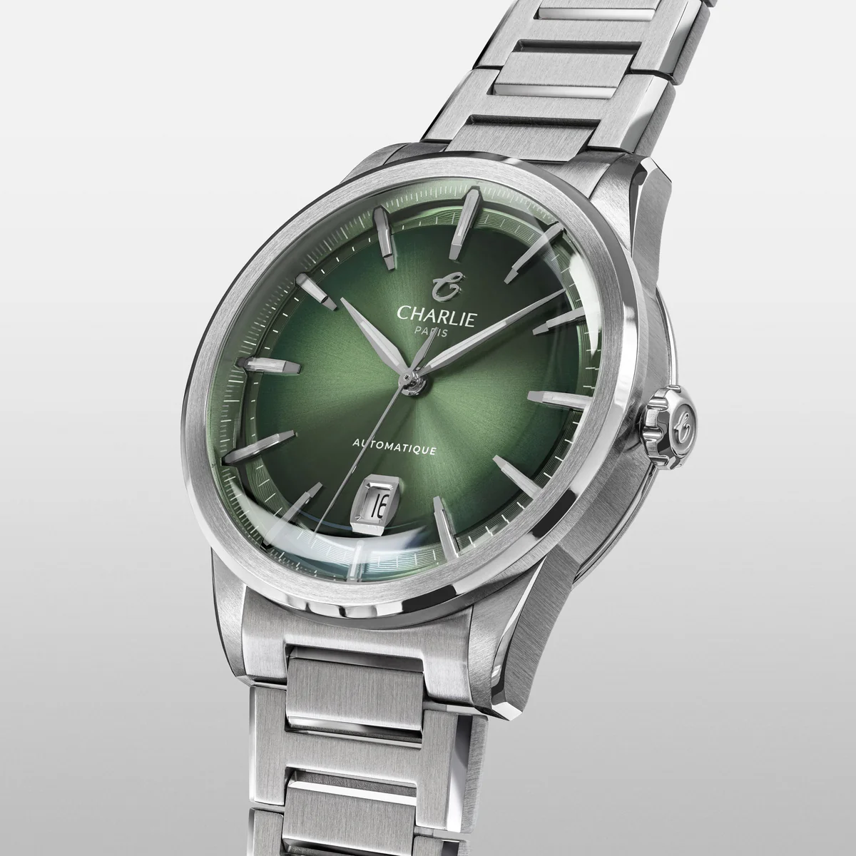 MONTRE CHARLIE PARIS : ALLIANCE AUTOMATIQUE VERT