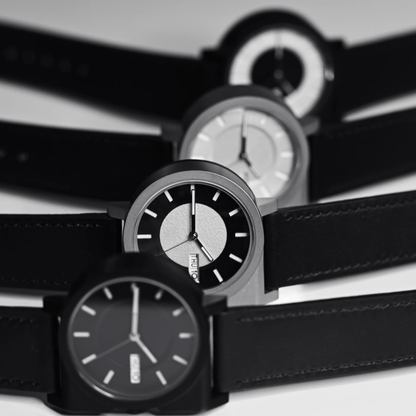 Montre AndoAndoAndo : A-1 Automatique Noir