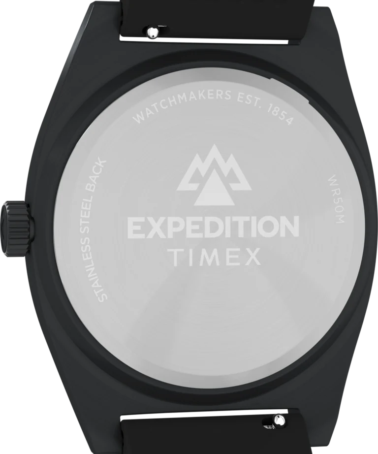 Timex : Expedition Capstone noir 39 mm, vue de présentation
