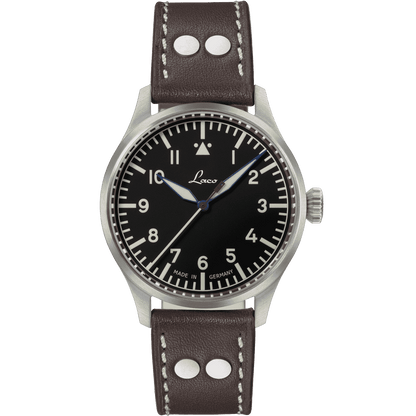 RELOJ LACO: FLIEGER STUTTGART PRO AUTOMÁTICO NEGRO