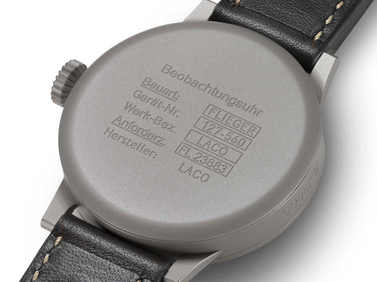 RELOJ LACO: PILOT WATCH ORIGINAL NEGRO