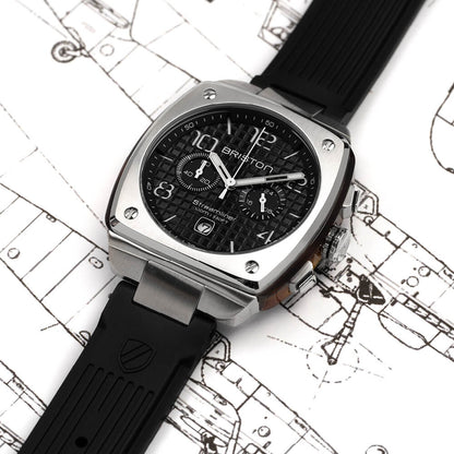 MONTRE BRISTON : STREAMLINER URBAN CHRONOGRAPHE NOIR 22142.S.T.1.RB