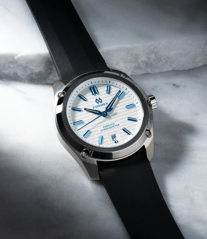 Montre Formex : Essence 39 Automatique COSC Blanc Alpin
