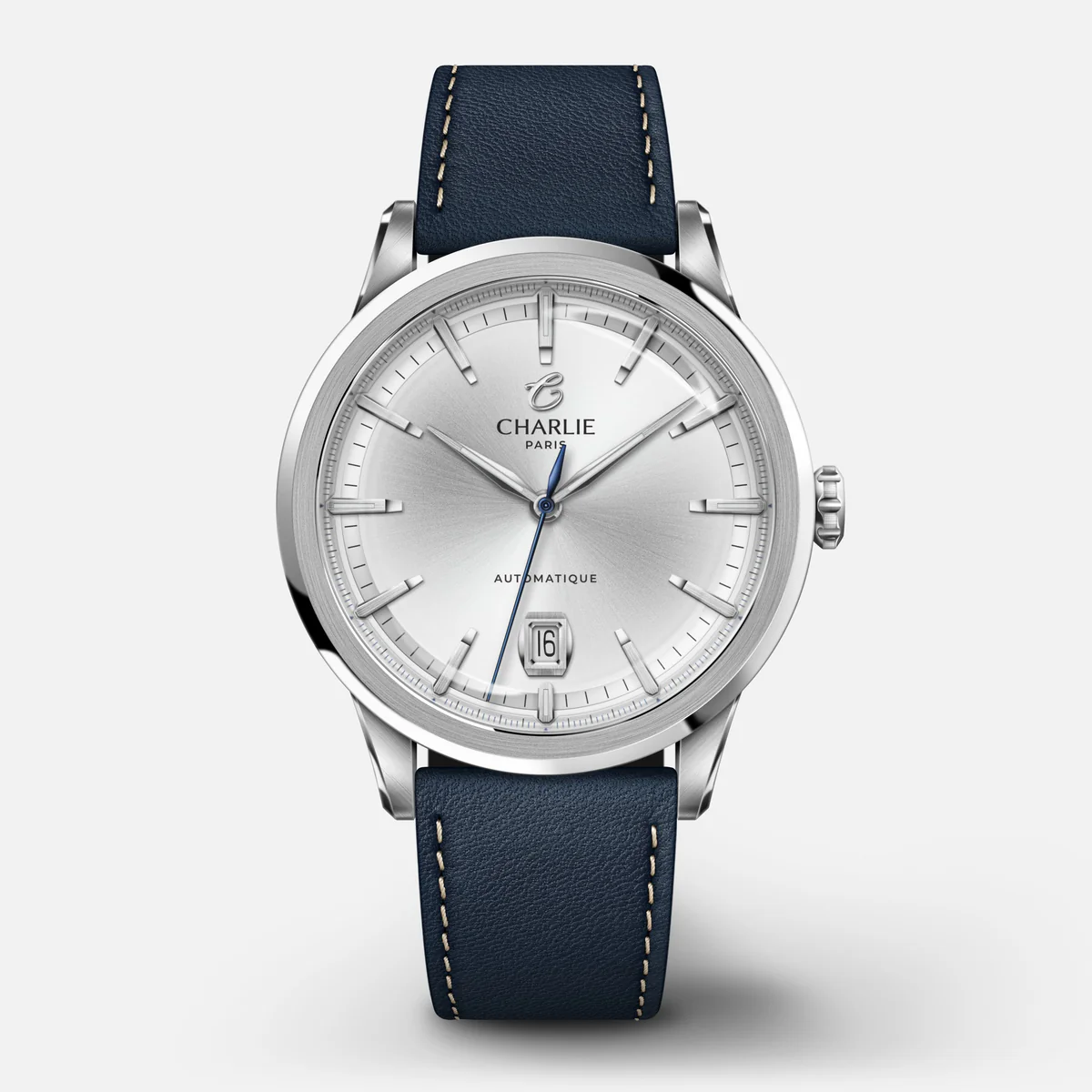 MONTRE CHARLIE PARIS : ALLIANCE AUTOMATIQUE BLANC