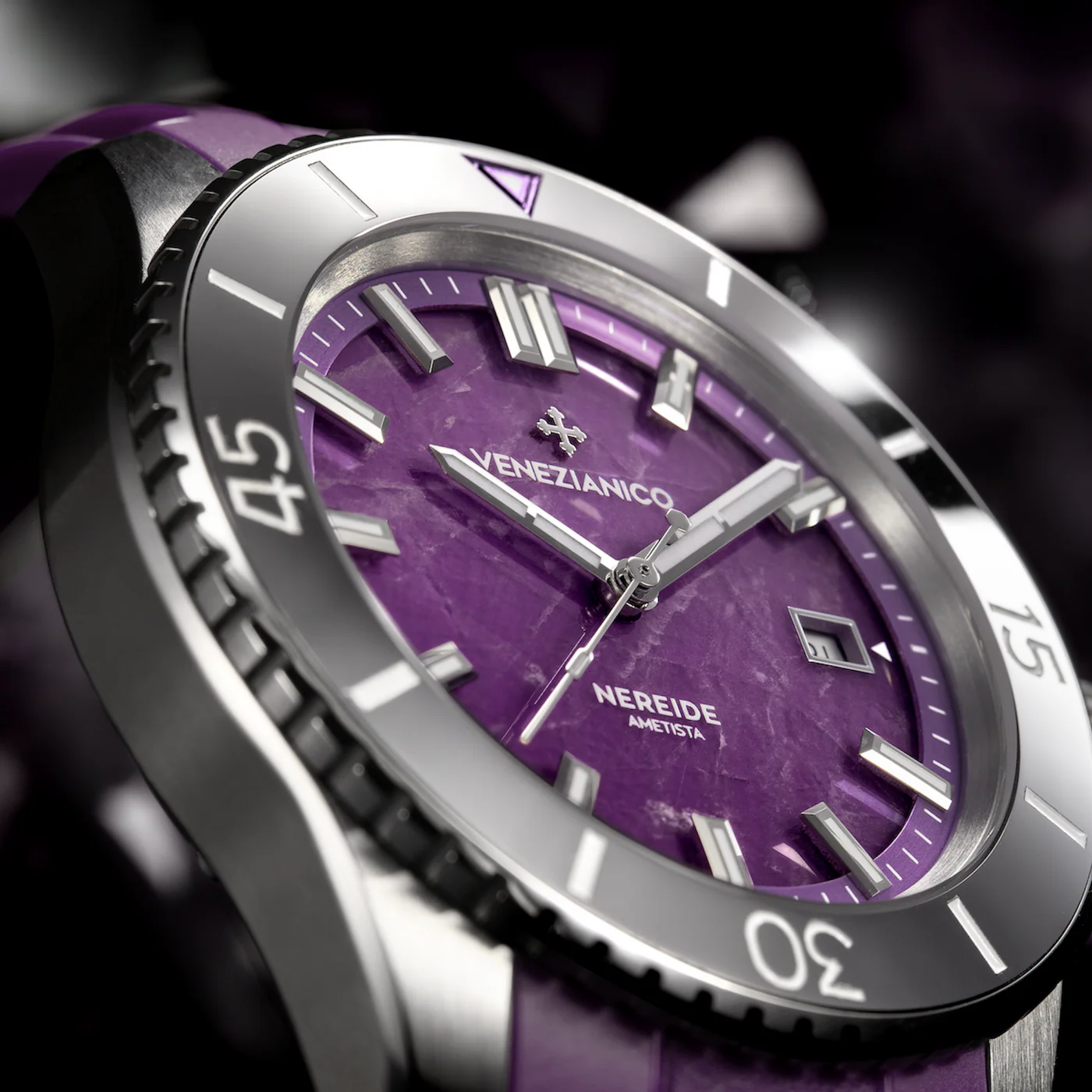VENEZIANICO : NEREIDE AMETISTA 42 MM