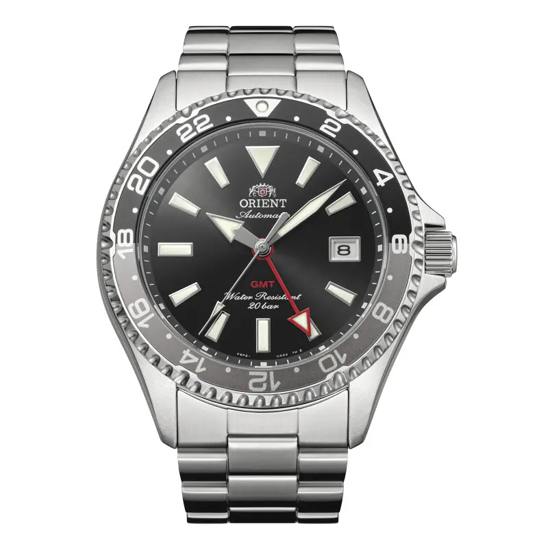 Montre Orient : Mako GMT Noir RA-BC0001B