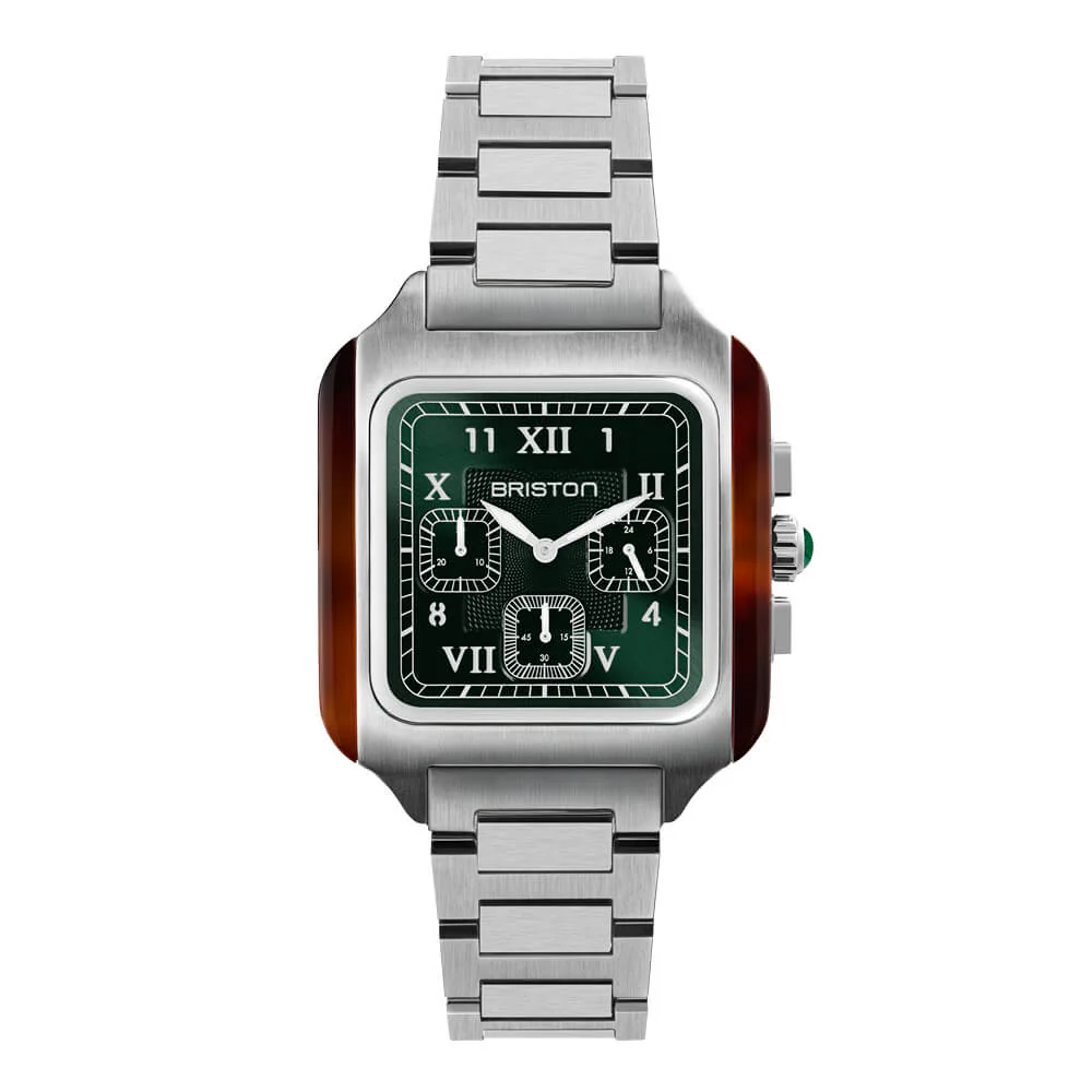 RELOJ BRISTON: STREAMLINER KENNEDY CHRONO VERDE 261838.SA.T.10