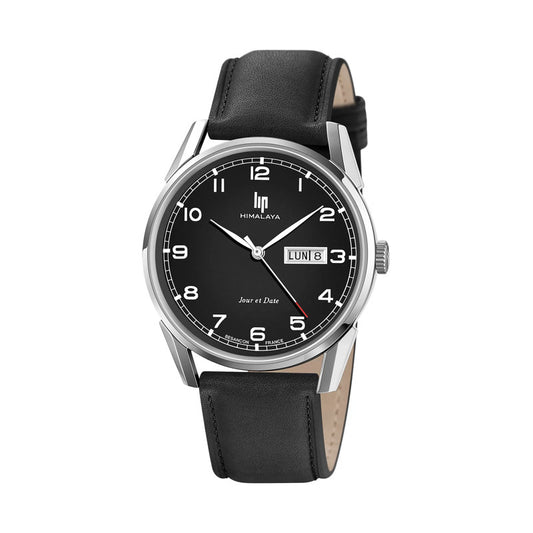 RELOJ LIP: HIMALAYA NEGRO 40MM DÍA FECHA 671721