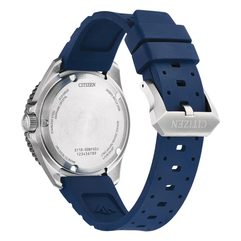 Montre Citizen : Promaster Marine Eco-Drive Diver Bleue BN0267-04L