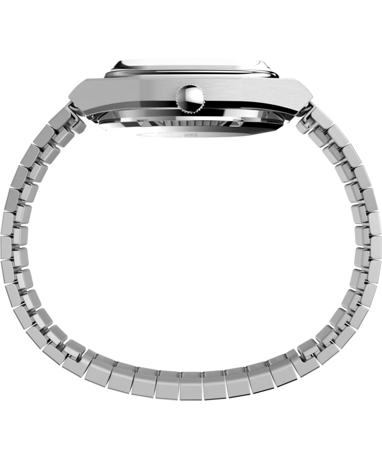 Timex : 1983 E Line automatique rose 34 mm, vue de présentation