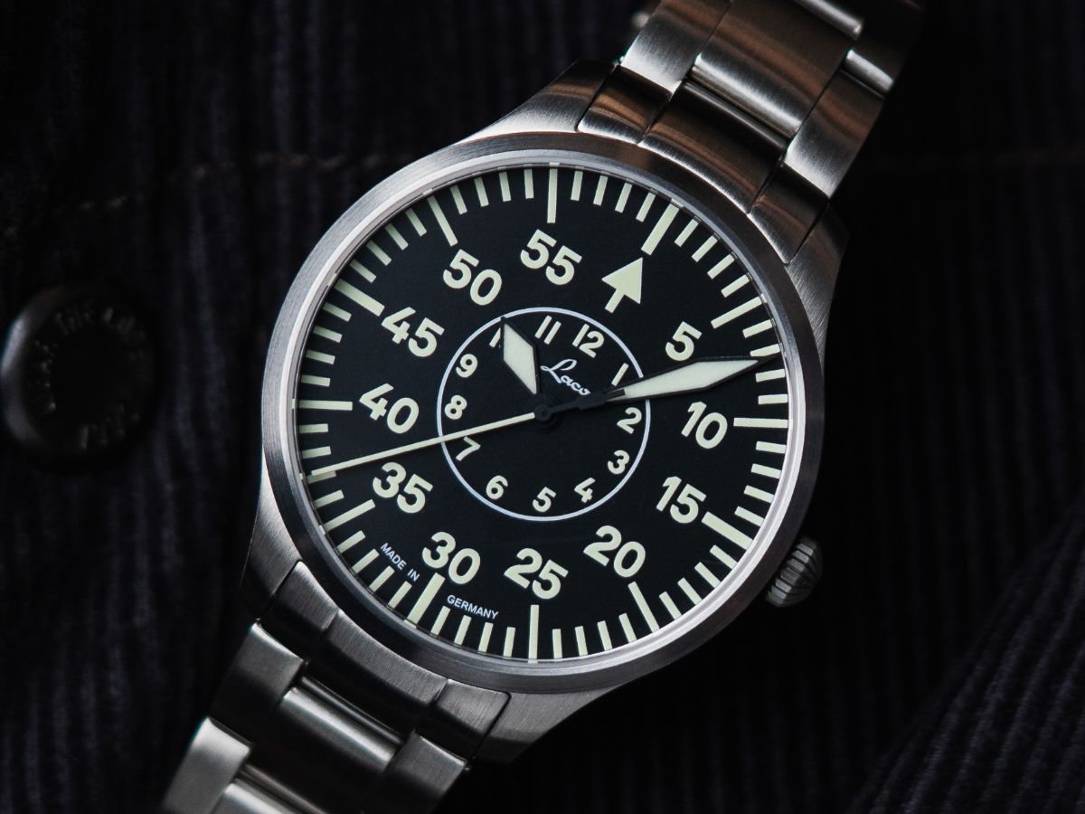 RELOJ LACO: PILOT WATCHES BASIC CUARZO ZÚRICH 2 NEGRO